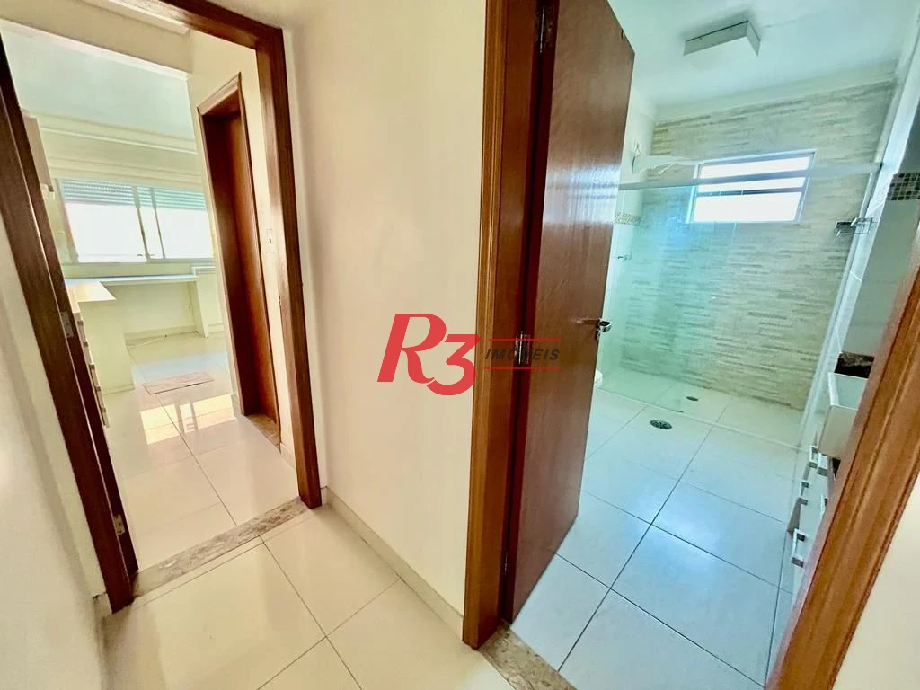 Apartamento com 3 dormitórios à venda, 160 m² por R$ 1.250.000,00 - Gonzaga - Santos/SP