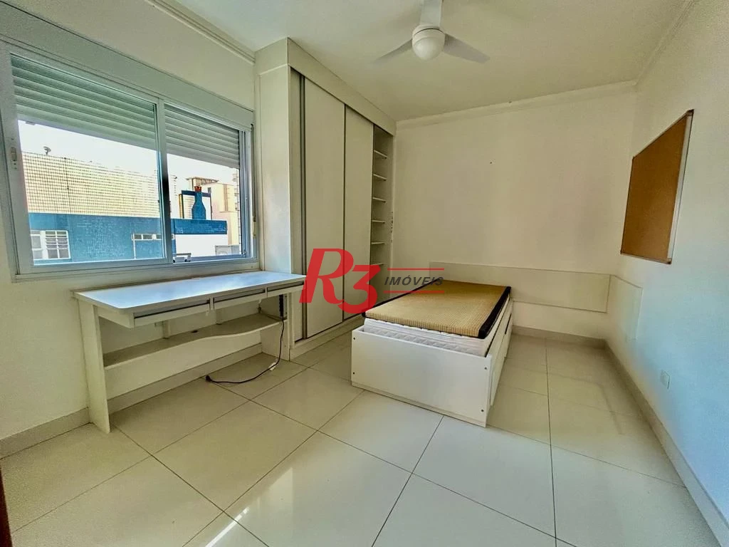 Apartamento com 3 dormitórios à venda, 160 m² por R$ 1.250.000,00 - Gonzaga - Santos/SP