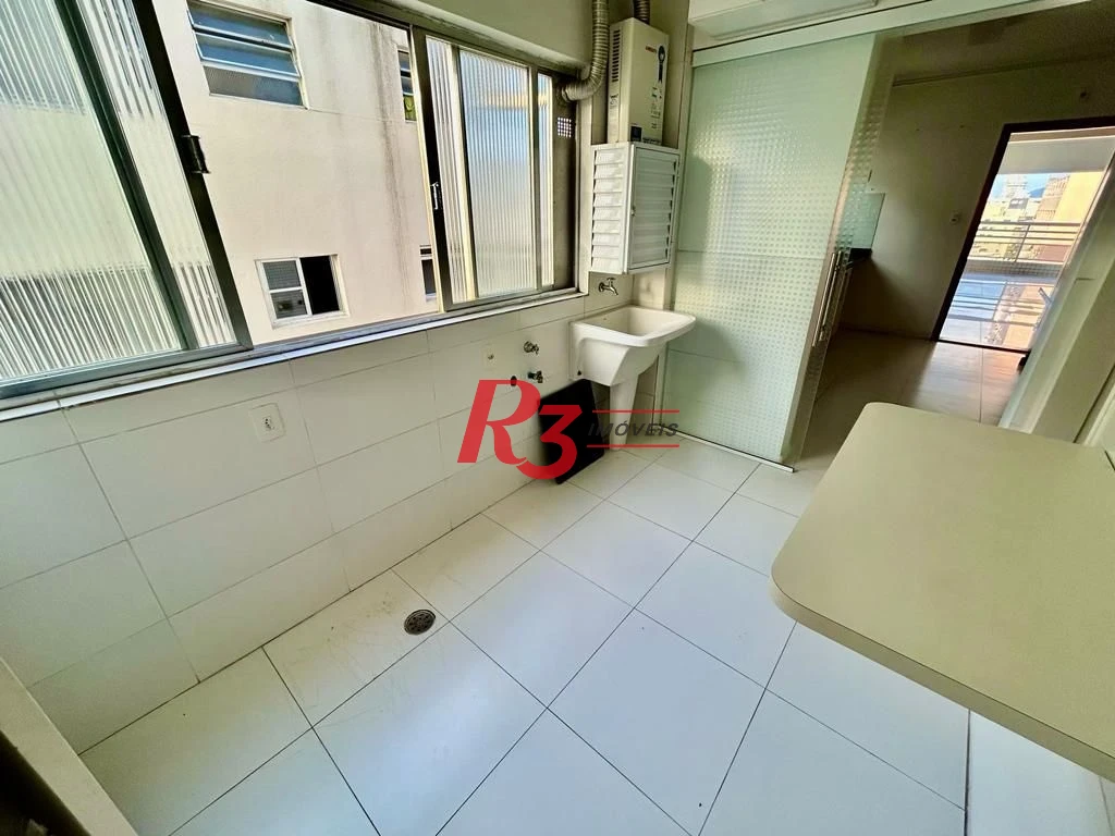 Apartamento com 3 dormitórios à venda, 160 m² por R$ 1.250.000,00 - Gonzaga - Santos/SP