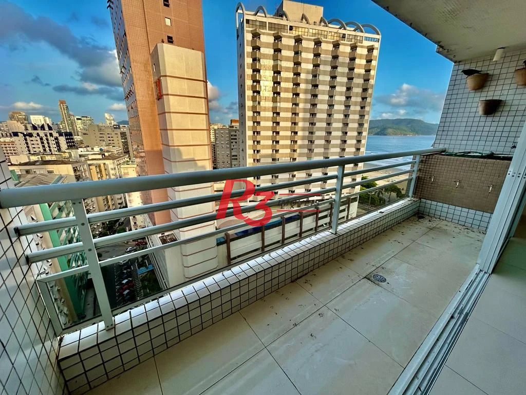 Apartamento com 3 dormitórios à venda, 160 m² por R$ 1.250.000,00 - Gonzaga - Santos/SP