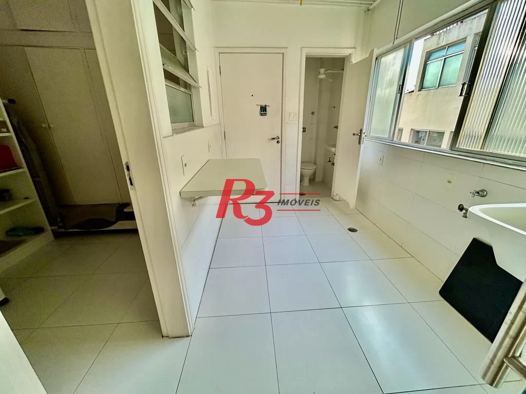 Apartamento com 3 dormitórios à venda, 160 m² por R$ 1.250.000,00 - Gonzaga - Santos/SP
