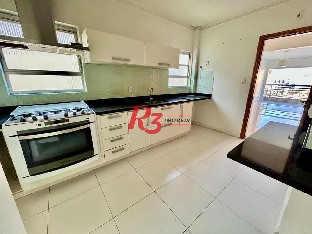 Apartamento com 3 dormitórios à venda, 160 m² por R$ 1.250.000,00 - Gonzaga - Santos/SP