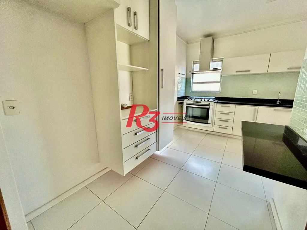 Apartamento com 3 dormitórios à venda, 160 m² por R$ 1.250.000,00 - Gonzaga - Santos/SP