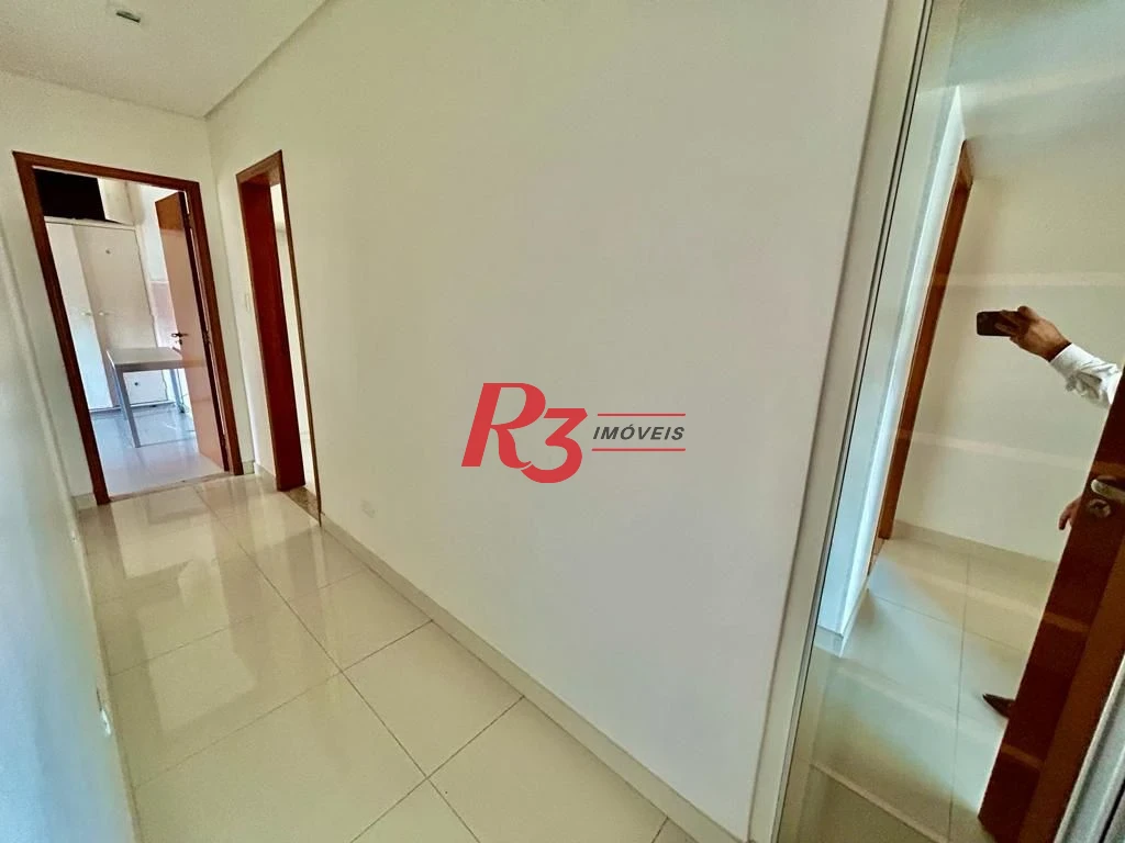 Apartamento com 3 dormitórios à venda, 160 m² por R$ 1.250.000,00 - Gonzaga - Santos/SP