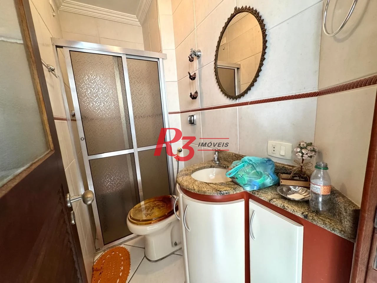 Apartamento com 3 dormitórios à venda, 118 m² por R$ 1.500.000,00 - Boqueirão - Santos/SP