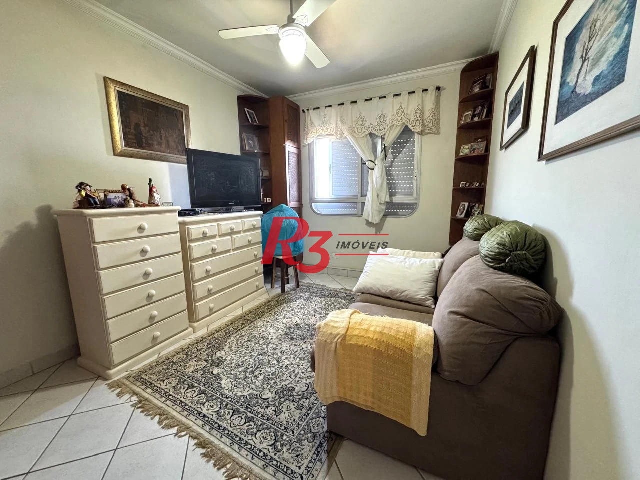 Apartamento com 3 dormitórios à venda, 118 m² por R$ 1.500.000,00 - Boqueirão - Santos/SP