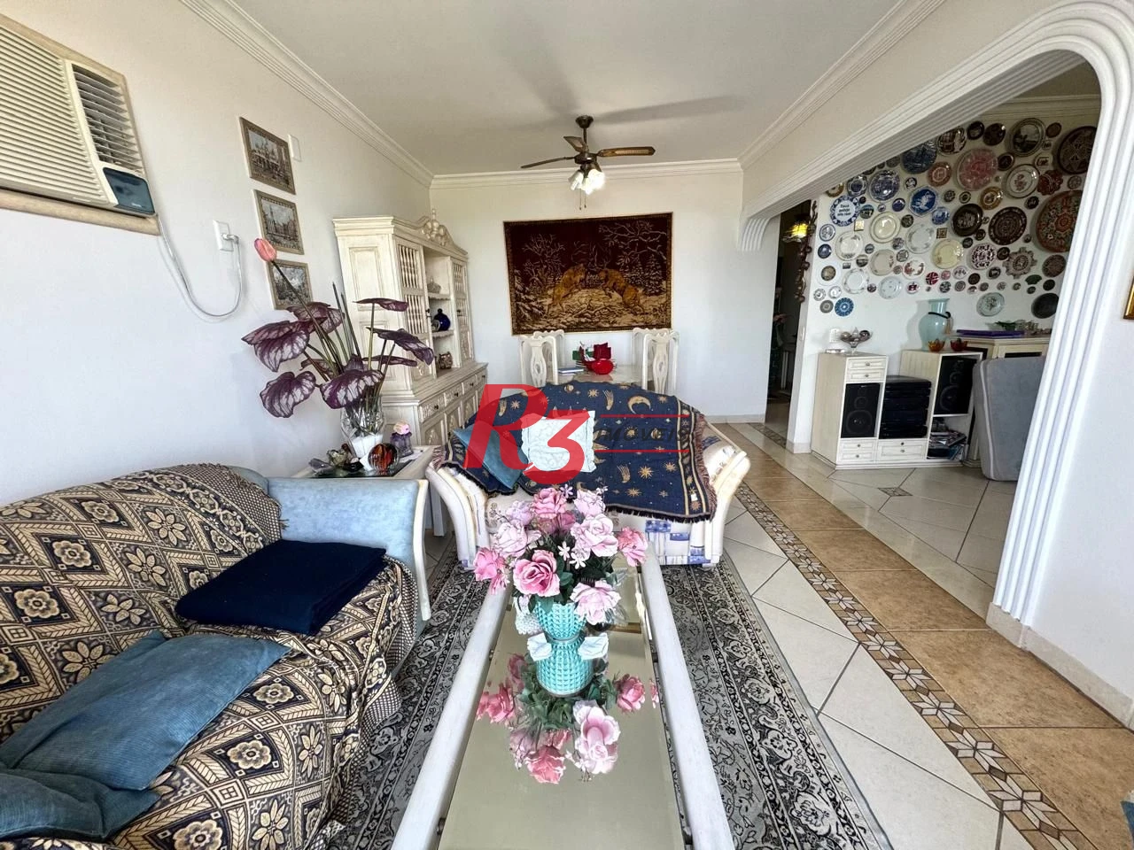 Apartamento com 3 dormitórios à venda, 118 m² por R$ 1.500.000,00 - Boqueirão - Santos/SP