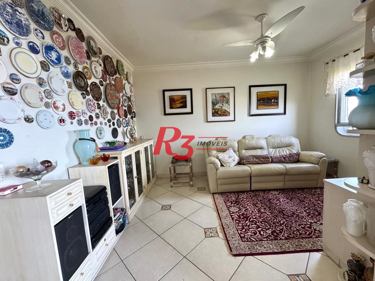 Apartamento com 3 dormitórios à venda, 118 m² por R$ 1.500.000,00 - Boqueirão - Santos/SP