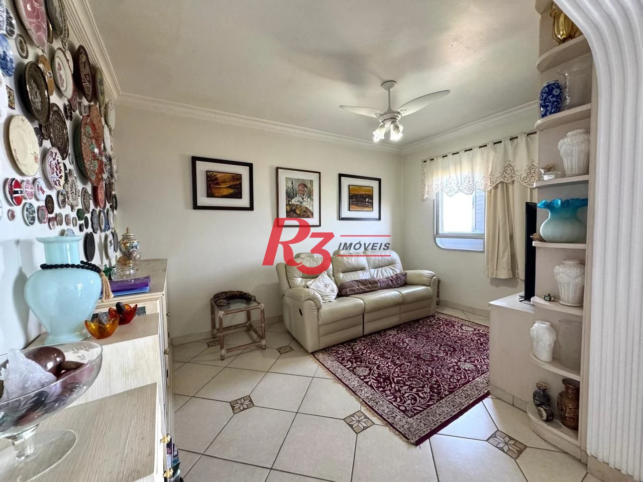 Apartamento com 3 dormitórios à venda, 118 m² por R$ 1.500.000,00 - Boqueirão - Santos/SP