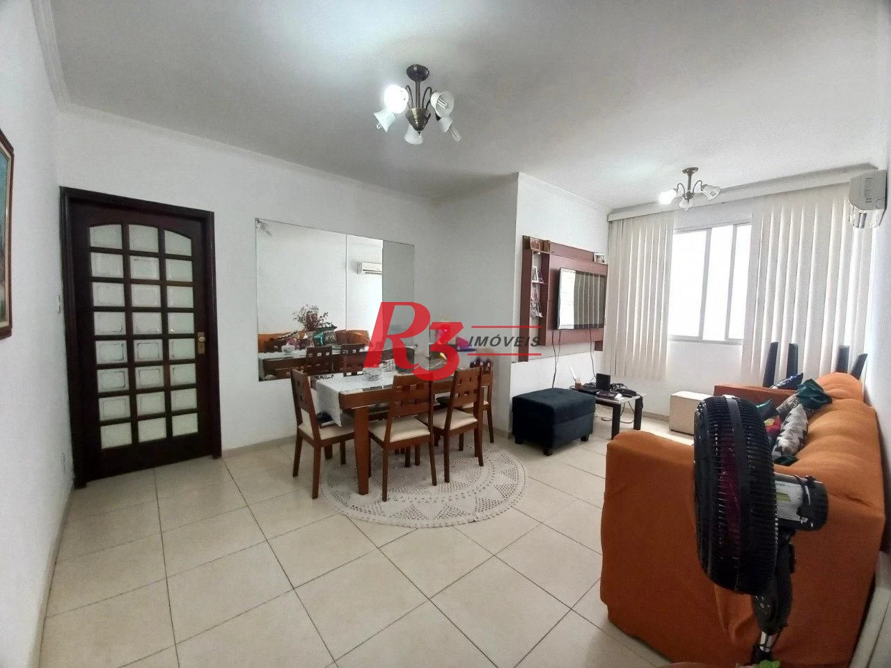 Apartamento com 2 dormitórios à venda, 85 m² por R$ 550.000,00 - Embaré - Santos/SP