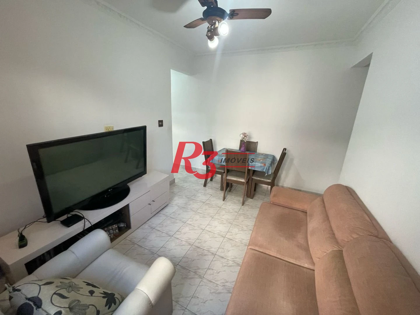 Apartamento com 1 dormitório à venda, 48 m² por R$ 300.000,00 - Campo Grande - Santos/SP