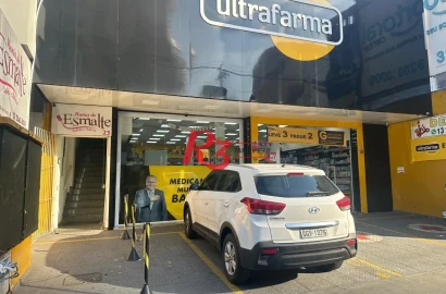 Loja em excelente localização em Santos !!!