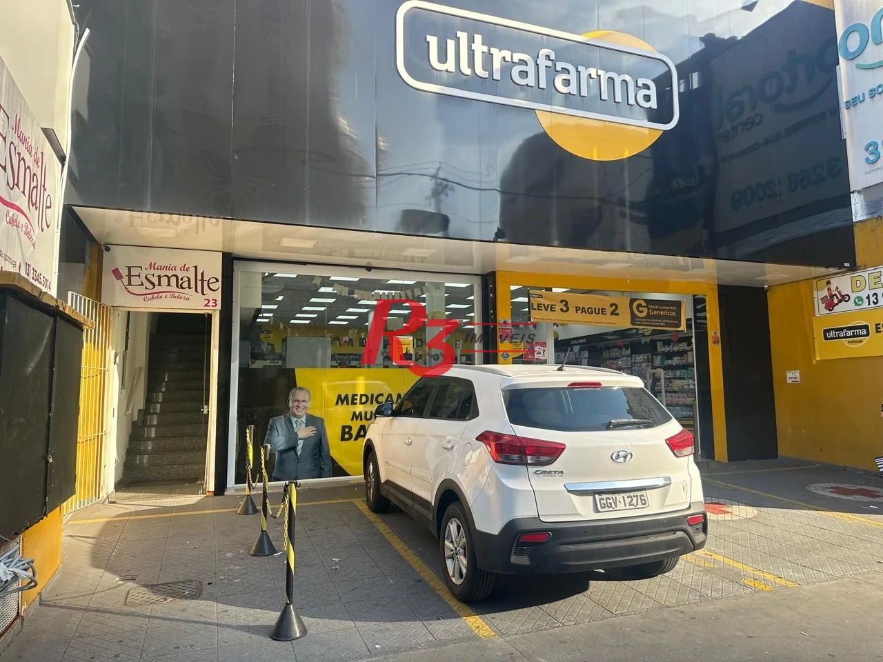 Loja em excelente localização em Santos !!!