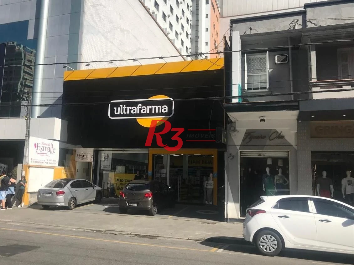 Loja em excelente localização em Santos !!!