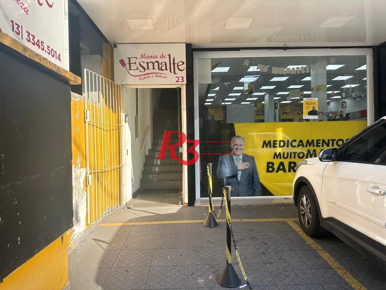 Loja em excelente localização em Santos !!!