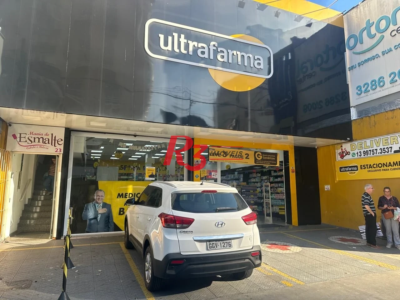 Loja em excelente localização em Santos !!!