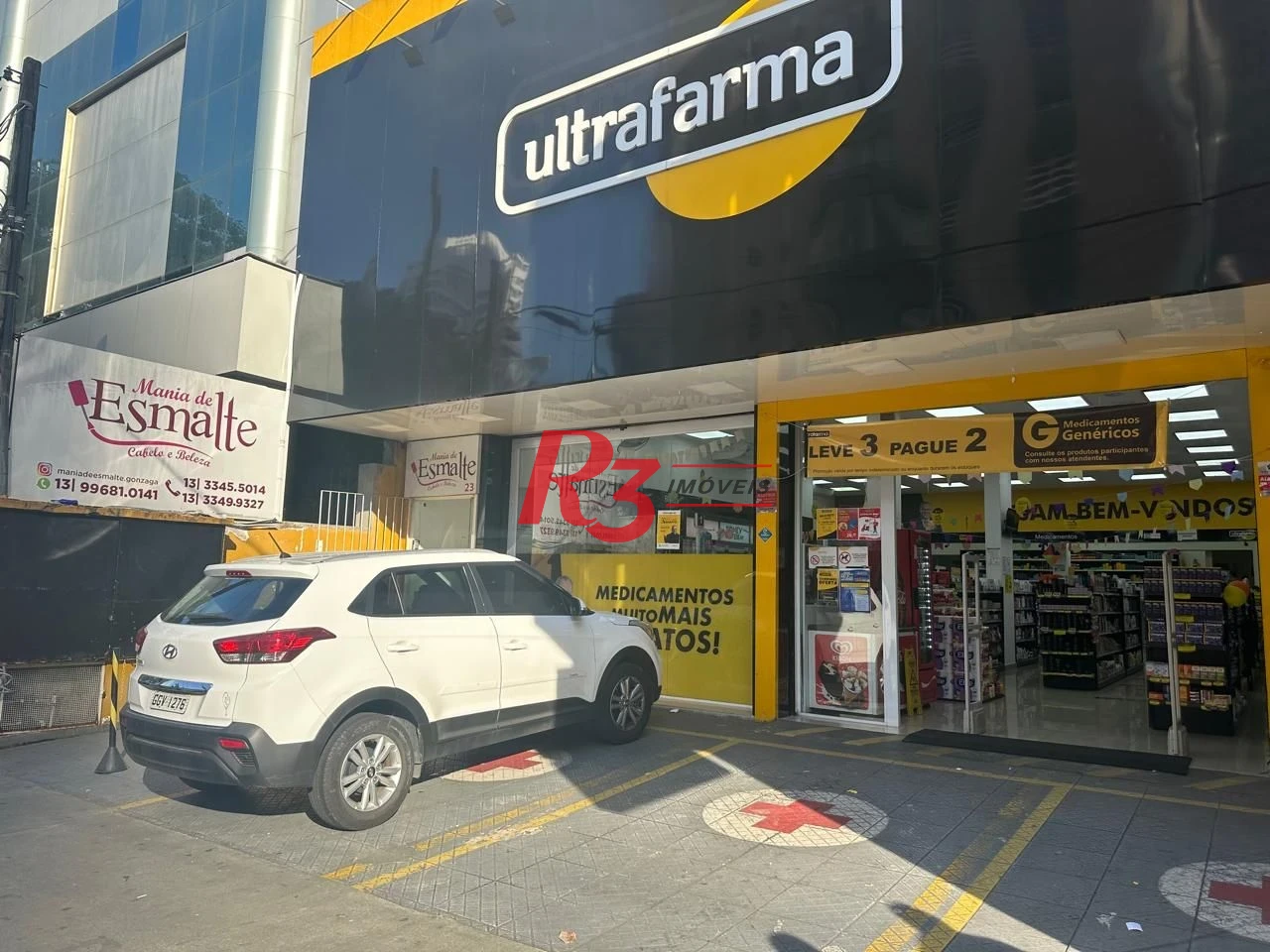 Loja em excelente localização em Santos !!!