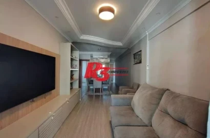 Apartamento à venda por R$ 1.630.000,00 - Gonzaga - Santos/SP