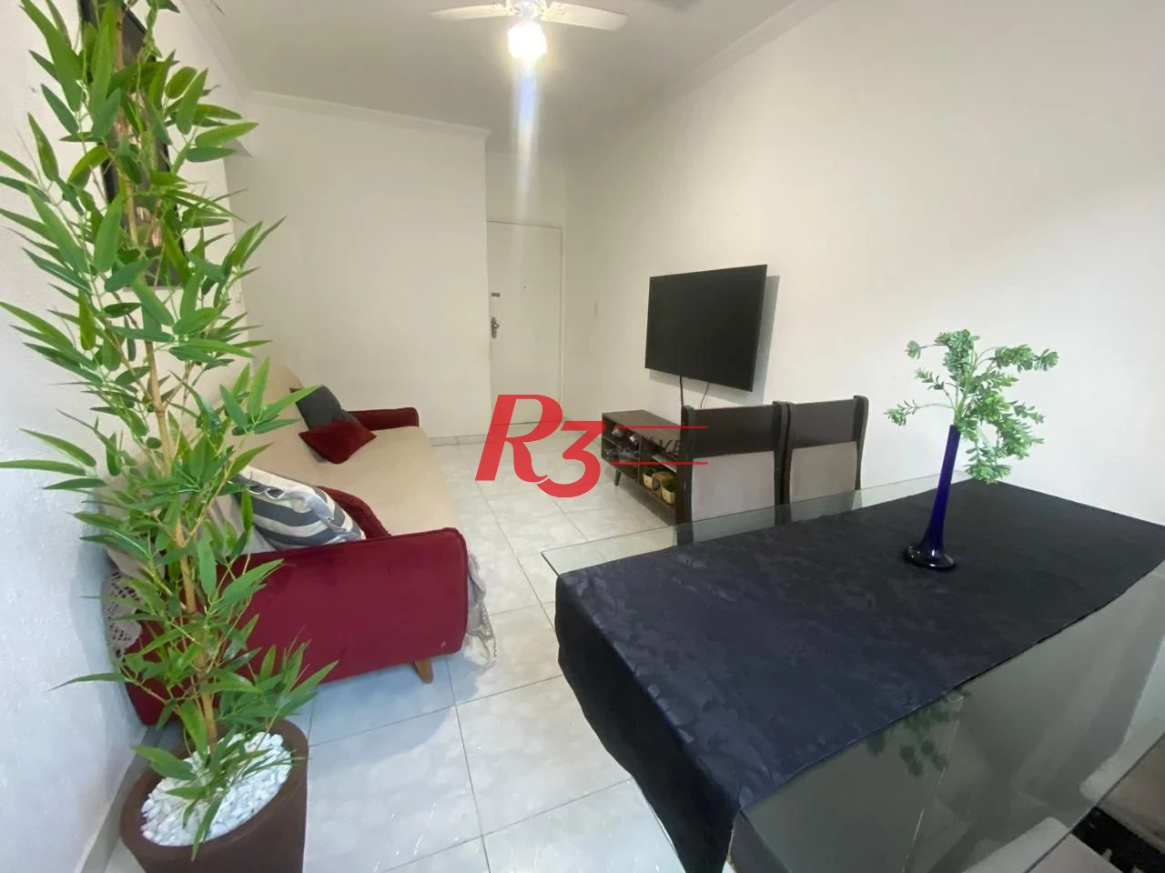 Apartamento com 1 dormitório à venda, 52 m² por R$ 339.990,00 - Marapé - Santos/SP