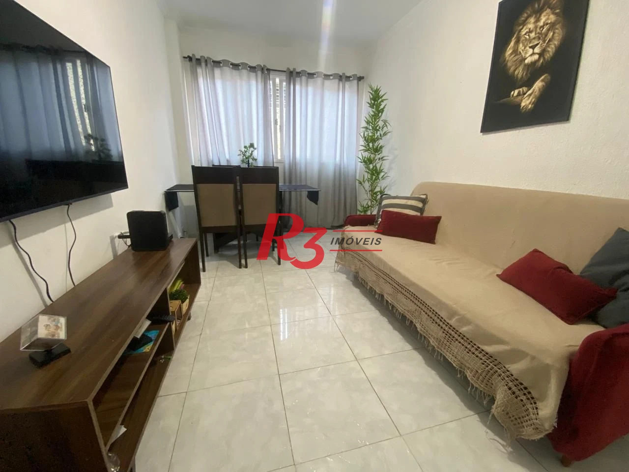 Apartamento com 1 dormitório à venda, 52 m² por R$ 339.990,00 - Marapé - Santos/SP
