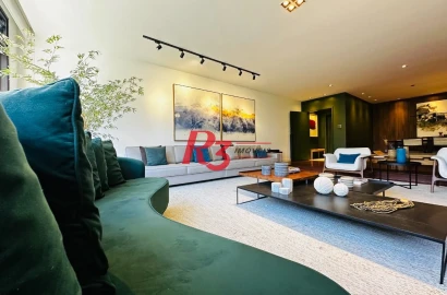 Apartamento com 4 dormitórios à venda, 238 m² por R$ 2.800.000,00 - Boqueirão - Santos/SP