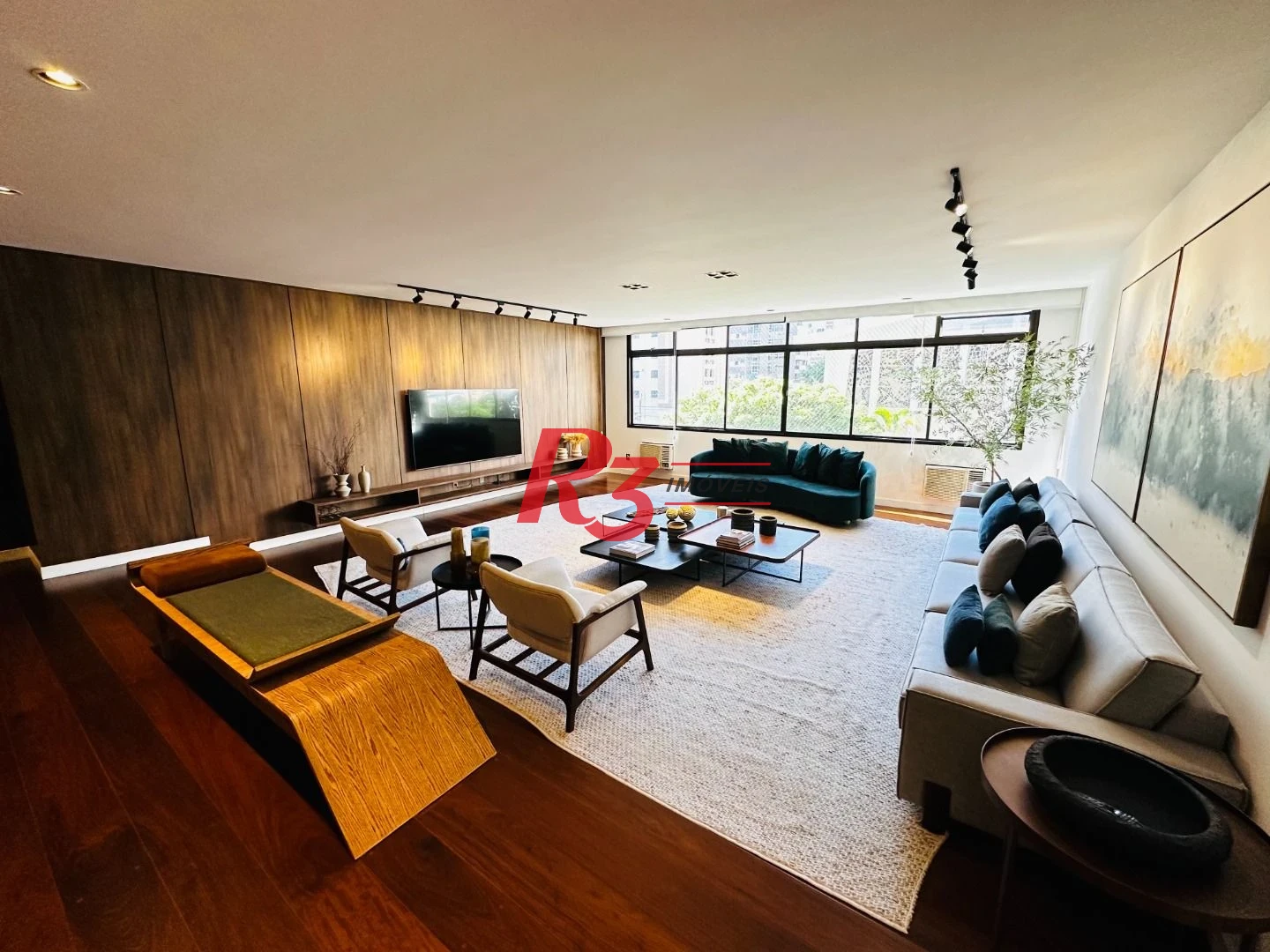 Apartamento com 4 dormitórios à venda, 238 m² por R$ 2.800.000,00 - Boqueirão - Santos/SP