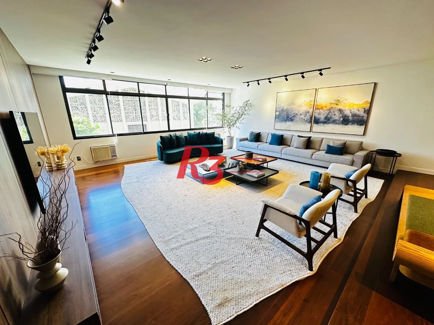 Apartamento com 4 dormitórios à venda, 238 m² por R$ 2.800.000,00 - Boqueirão - Santos/SP