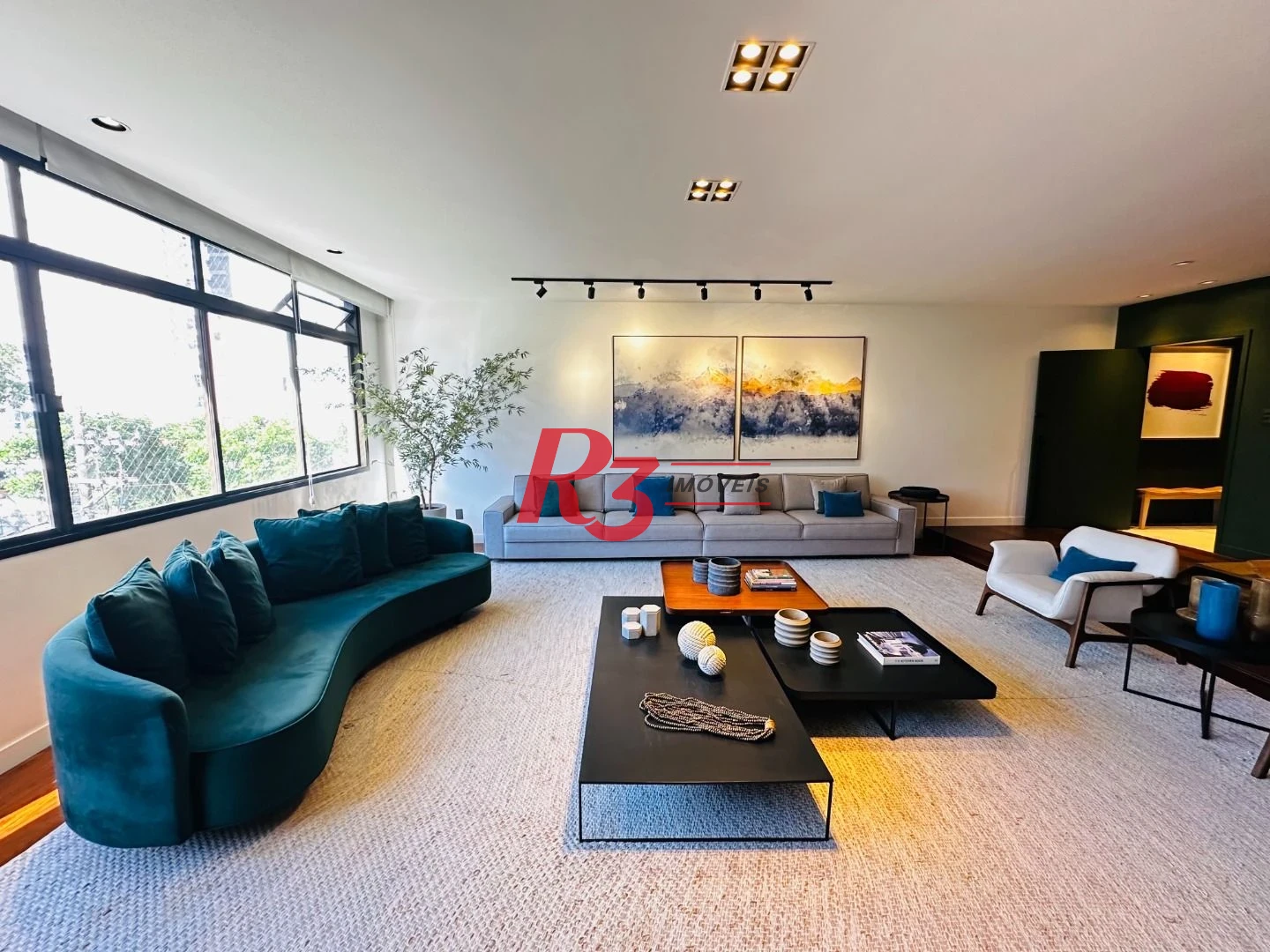 Apartamento com 4 dormitórios à venda, 238 m² por R$ 2.800.000,00 - Boqueirão - Santos/SP