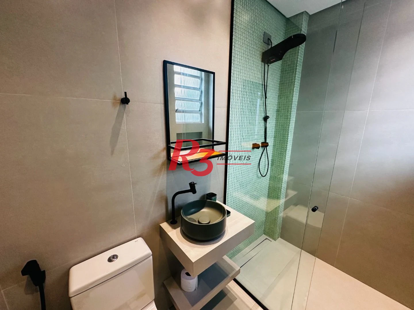 Studio com 1 dormitório para alugar, 35 m² por R$ 4.500,02/mês - Ponta da Praia - Santos/SP