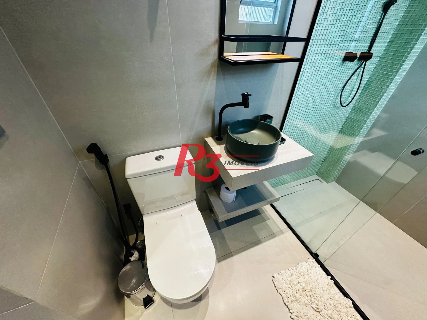 Studio com 1 dormitório para alugar, 35 m² por R$ 4.500,02/mês - Ponta da Praia - Santos/SP