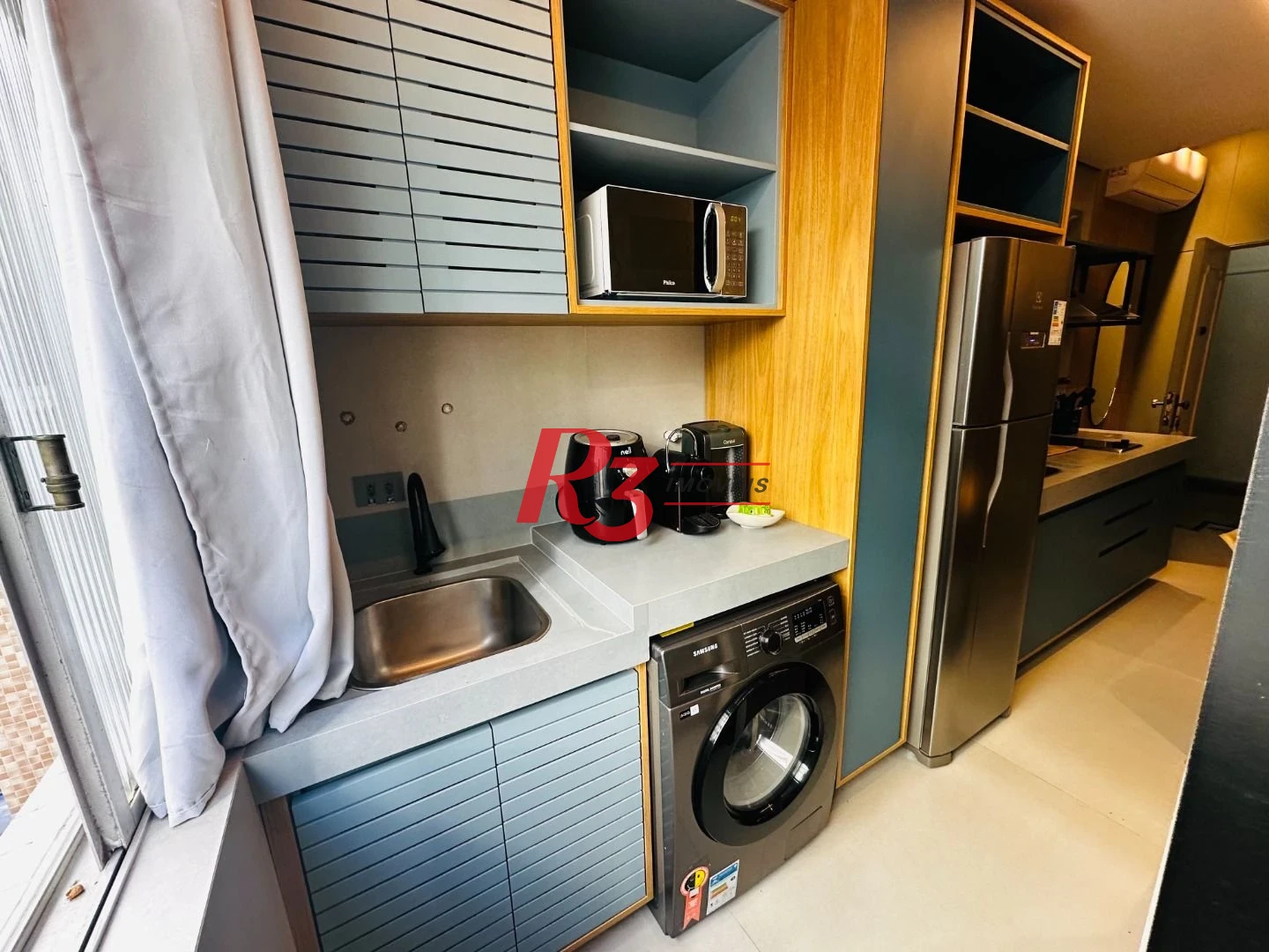Studio com 1 dormitório para alugar, 35 m² por R$ 4.500,02/mês - Ponta da Praia - Santos/SP