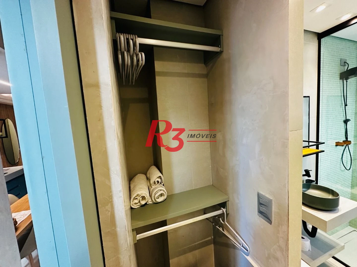 Studio com 1 dormitório para alugar, 35 m² por R$ 4.500,02/mês - Ponta da Praia - Santos/SP