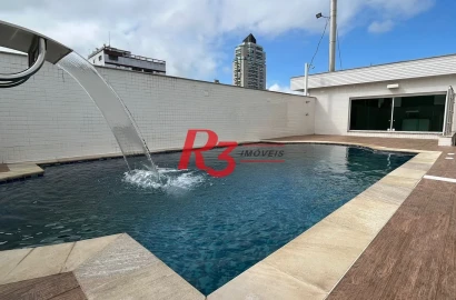 Casa com 4 dormitórios à venda, 370 m² por R$ 2.800.000,00 - Ponta da Praia - Santos/SP