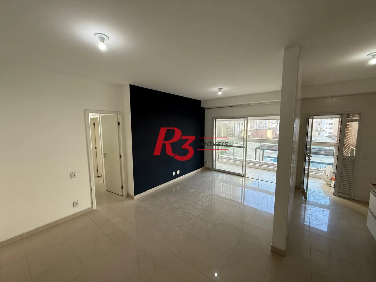 Apartamento com 3 dormitórios para alugar, 132 m² por R$ 6.500,00/mês - José Menino - Santos/SP