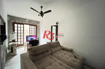 Apartamento com 2 dormitórios à venda, 67 m² por R$ 373.000,00 - Campo Grande - Santos/SP
