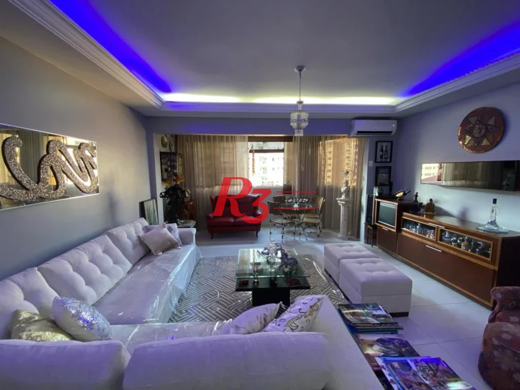 Apartamento com 3 dormitórios à venda, 144 m² por R$ 1.000.000,00 - Gonzaga - Santos/SP