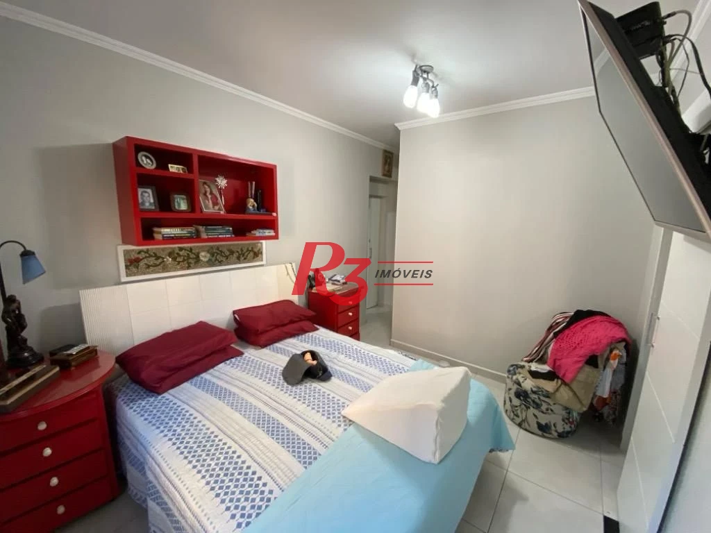 Apartamento com 3 dormitórios à venda, 144 m² por R$ 1.000.000,00 - Gonzaga - Santos/SP