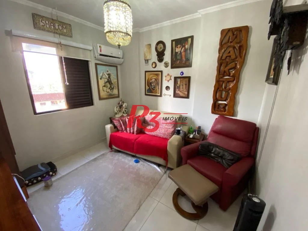 Apartamento com 3 dormitórios à venda, 144 m² por R$ 1.000.000,00 - Gonzaga - Santos/SP