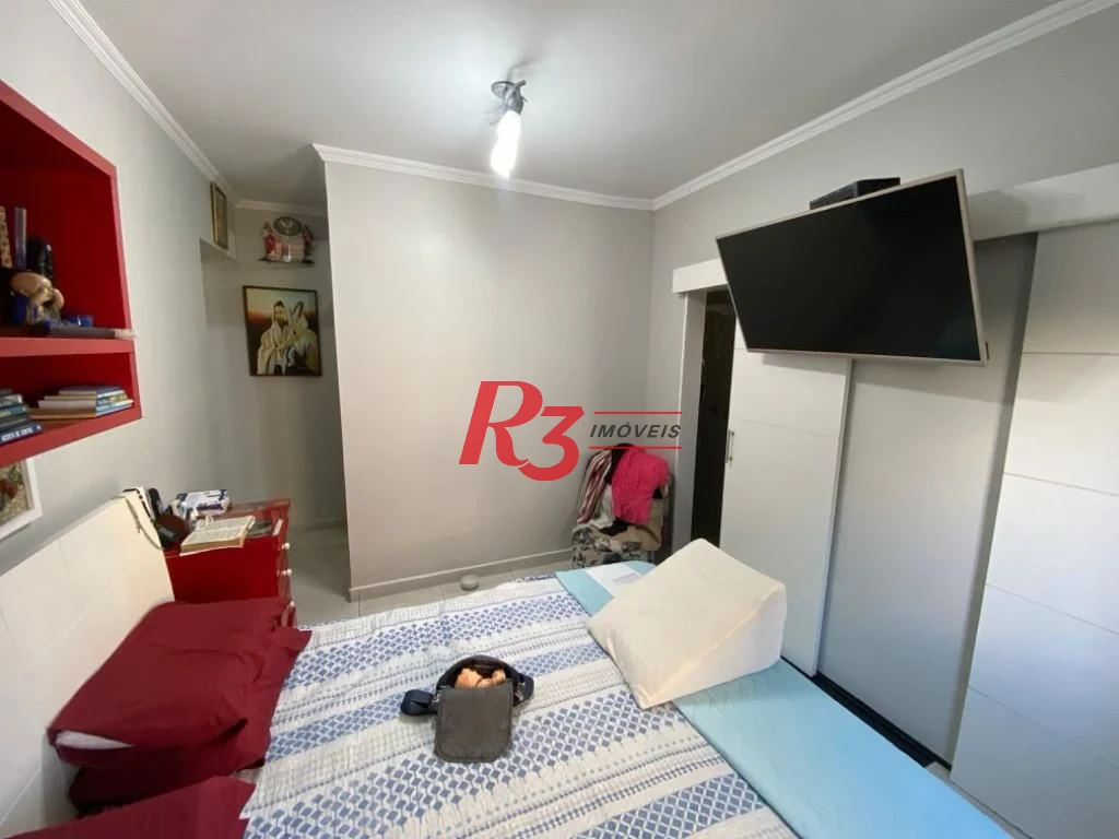 Apartamento com 3 dormitórios à venda, 144 m² por R$ 1.000.000,00 - Gonzaga - Santos/SP