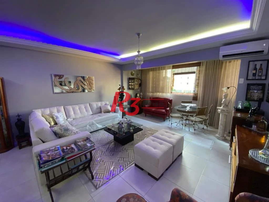 Apartamento com 3 dormitórios à venda, 144 m² por R$ 1.000.000,00 - Gonzaga - Santos/SP