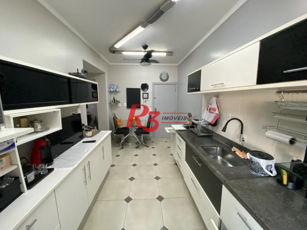Apartamento com 3 dormitórios à venda, 144 m² por R$ 1.000.000,00 - Gonzaga - Santos/SP