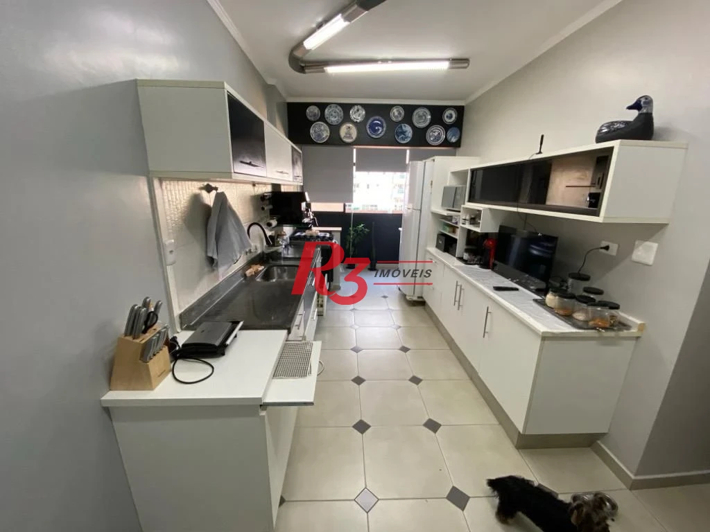 Apartamento com 3 dormitórios à venda, 144 m² por R$ 1.000.000,00 - Gonzaga - Santos/SP