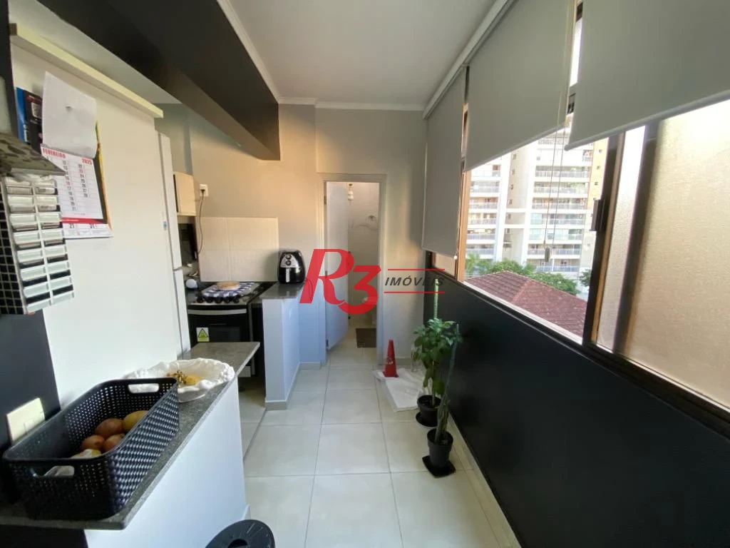 Apartamento com 3 dormitórios à venda, 144 m² por R$ 1.000.000,00 - Gonzaga - Santos/SP
