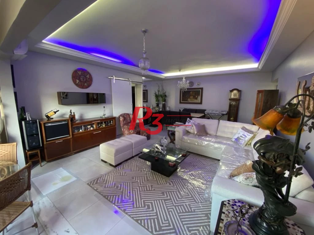Apartamento com 3 dormitórios à venda, 144 m² por R$ 1.000.000,00 - Gonzaga - Santos/SP