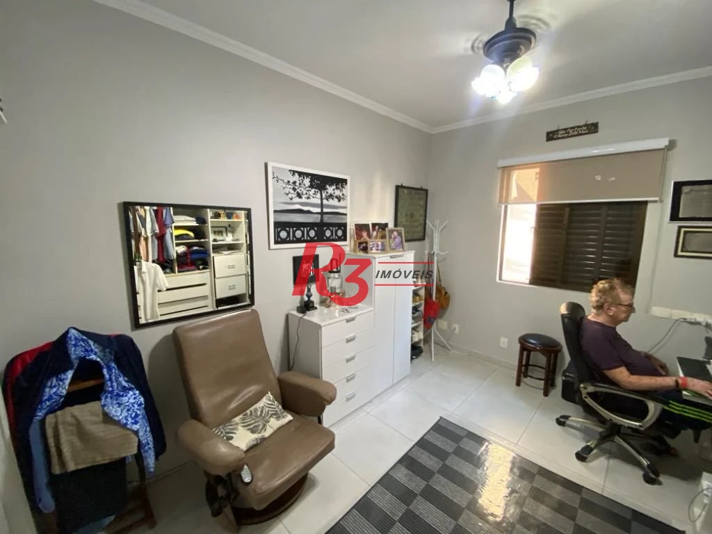 Apartamento com 3 dormitórios à venda, 144 m² por R$ 1.000.000,00 - Gonzaga - Santos/SP