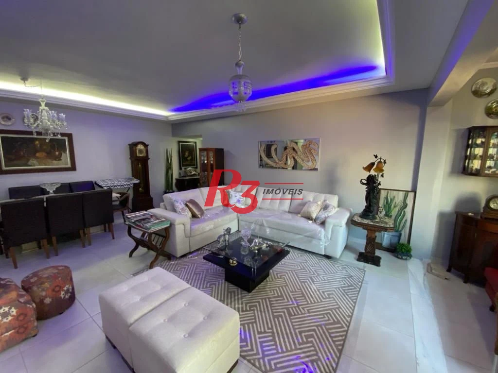 Apartamento com 3 dormitórios à venda, 144 m² por R$ 1.000.000,00 - Gonzaga - Santos/SP