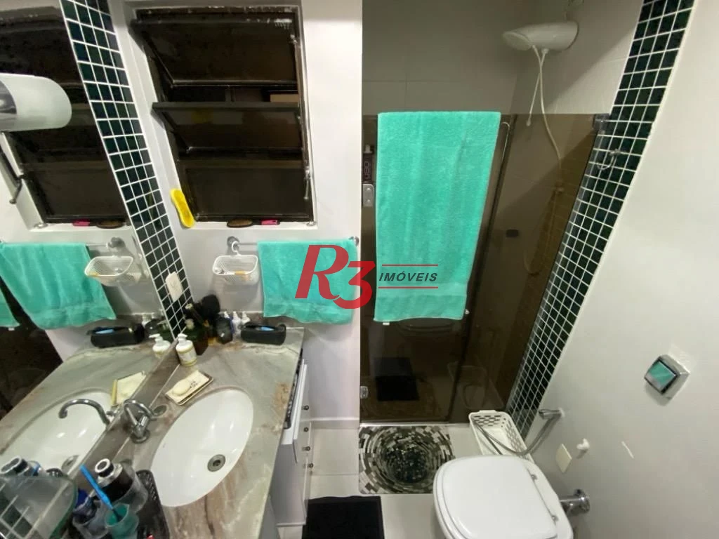 Apartamento com 3 dormitórios à venda, 144 m² por R$ 1.000.000,00 - Gonzaga - Santos/SP