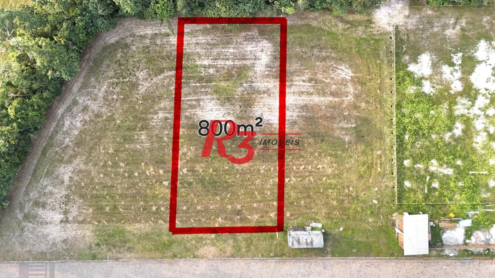 Terreno à venda, 800 m² na Riviera de São Lourenço.