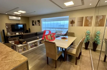 Apartamento com 3 dormitórios à venda, 96 m² por R$ 999.000,00 - Vila Belmiro - Santos/SP