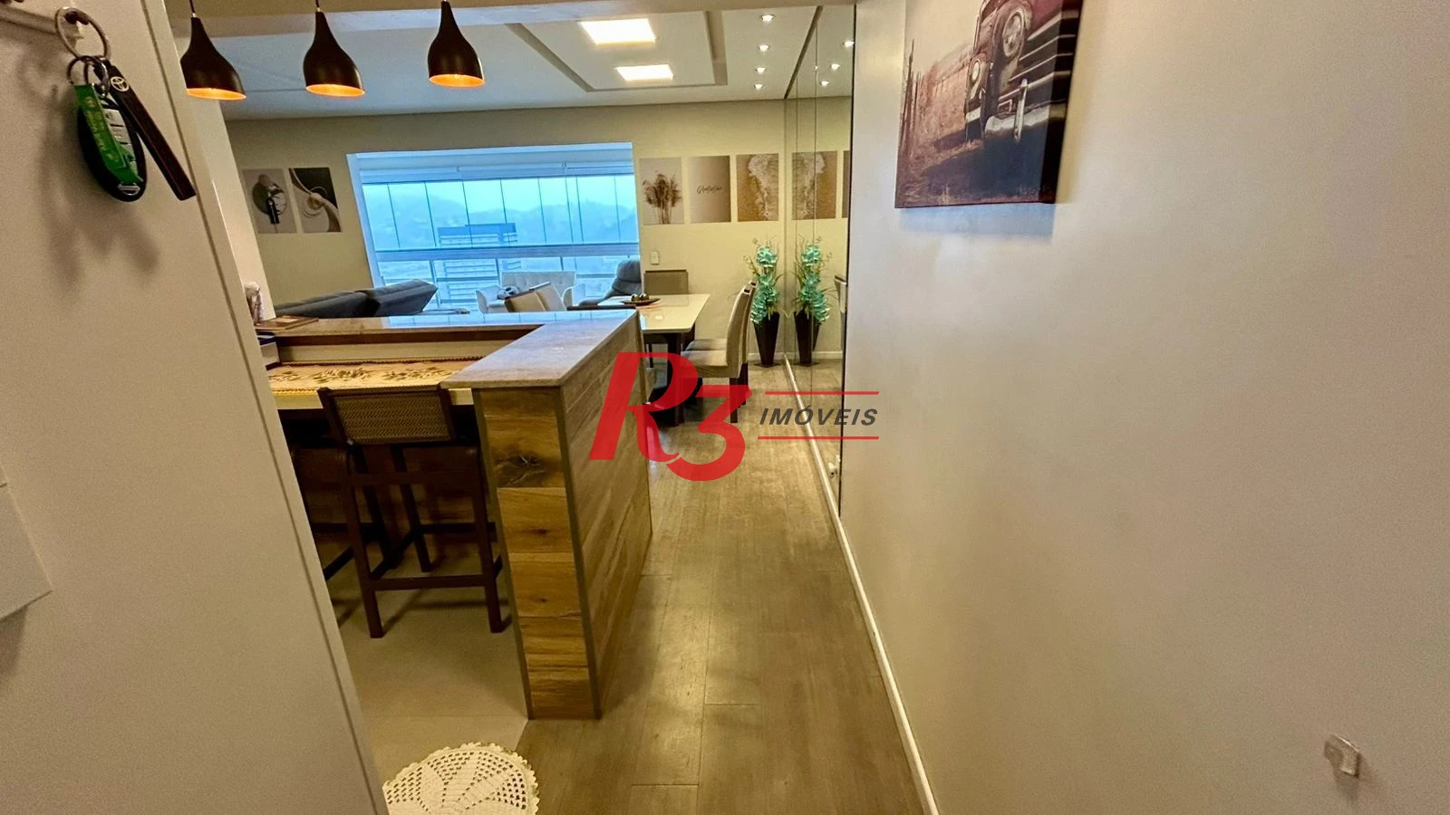 Apartamento com 3 dormitórios à venda, 96 m² por R$ 999.000,00 - Vila Belmiro - Santos/SP